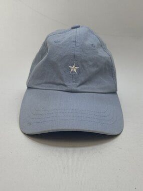 Retro Miniso Adult 56cm Unisex Baseball Cap Hat Baby Blue Minimalist Star Read